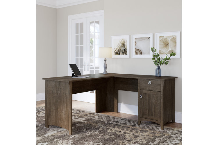 Marlton l shaped desk with deals hutch